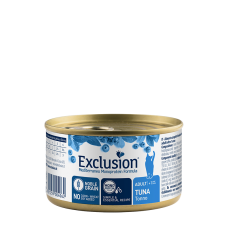 Exclusion (Ексклюжн) Cat Adult Tuna - Вологий корм для дорослих котів з м’ясом тунця 85 г