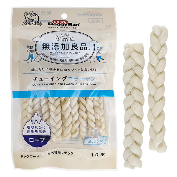 DoggyMan (Догимен) Collagen Gum Twist - Лакомство для собак любого возраста всех пород косичка с коллагеном 90 г