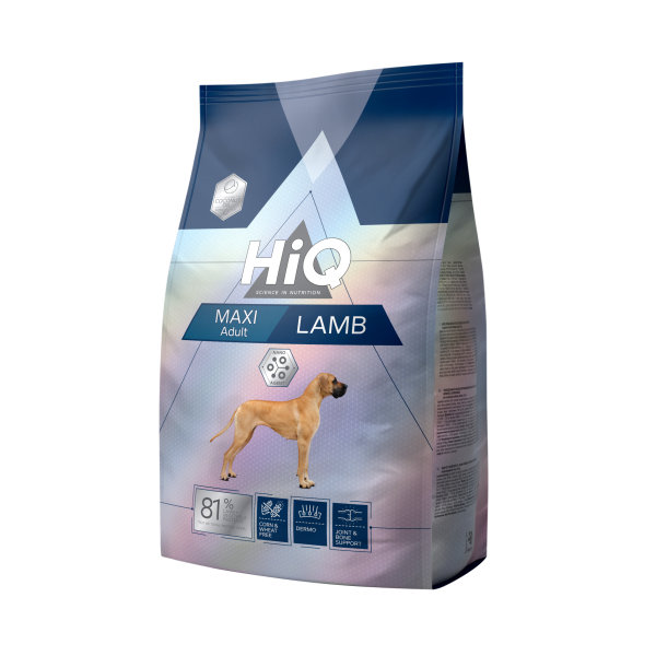 HiQ (Хай Кью) Dog Adult Maxi With Lamb - Сухой корм для собак больших пород с ягнятиной 2.8 кг