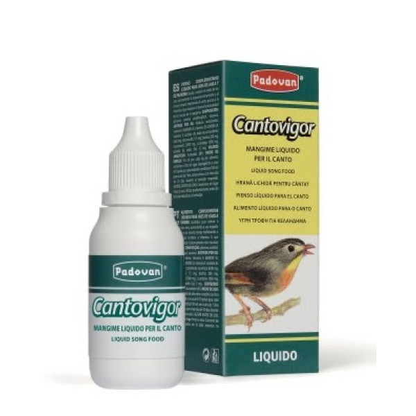 Padovan (Падован) Contovigor - Дополнительный корм для птицы, живущих в клетках или вольерах, жидкий 30 мл