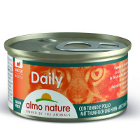 Almo Nature (Альмо Натюр) Daily Cat Tuna & Chicken - Влажный корм для кошек с тунцем и курицей 85 г