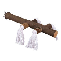 Trixie (Трикси) Stick with Rope - Игрушка для птиц шест с веревками 25 см