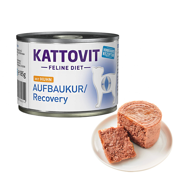 Kattovit (Катовит) Veterinary Recovery - Влажный лечебный корм для кошек в период восстановления 185 г