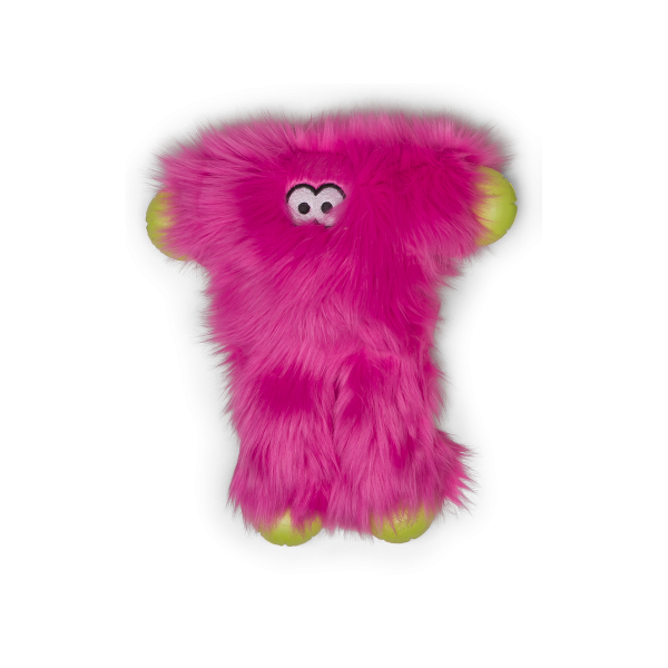 West Paw (Вест Пав) Peet Pink - Игрушка-пищалка пушистая для собак 25х28 см