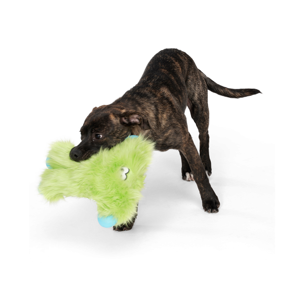 West Paw (Вест Пав) Peet Pink - Игрушка-пищалка пушистая для собак 25х28 см