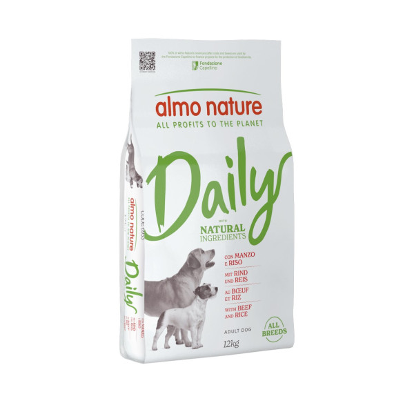 Almo Nature (Алмо Натюр) Daily Dog Adult All Breed With Lamb&Rice - Сухой корм для собак всех пород с ягненком и рисом 12 кг