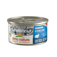 Almo Nature (Альмо Натюр) Cat Sterilised Trout - Влажный корм для стерилизованных кошек с форелью 85 г