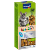 Vitakraft (Витакрафт) Kracker Chinchilla - Лакомство для шиншилл крекер с кальцием 2 шт.