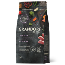 Grandorf (Грандорф) Dog Fresh Duck & Sweet Potato Adult Mini - Сухий беззерновий корм для дорослих собак малих порід з качкою та бататом 1 кг