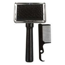 Trixie (Тріксі) Soft Brush Set - Набір із щітки-пуходерки та пластмасового гребінця 13.5х9 см