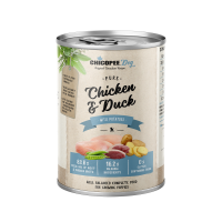 Chicopee (Чикопи) Dog Junior Pure Chicken & Duck - Влажный корм для щенков курица с уткой 400 г