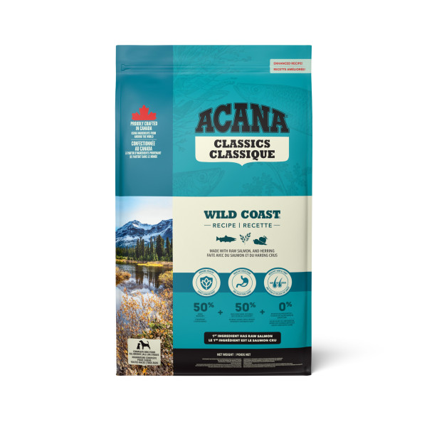 Acana (Акана) Classics Wild Coast - Сухий корм для собак усіх порід і вікових груп оселедець камбала та хек 6 кг