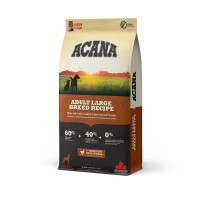 Acana (Акана) Dog Adult Large Breed Recipe - Сухий беззерновий корм для дорослих собак великих та гігантських порід з м’ясом курчати, індички та риби 17 кг