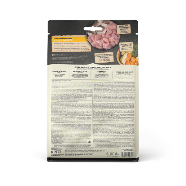 Acana (Акана) Puppy Recipe - Сухий корм для цуценят всіх порід курча та індичка 0.34 кг