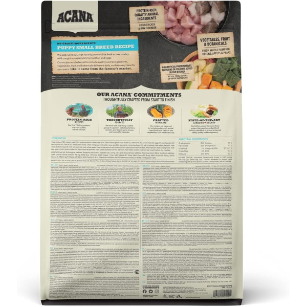 Acana (Акана) Heritage Puppy Small Breed - Сухий корм для цуценят дрібних порід курча та індичка 0.34 кг