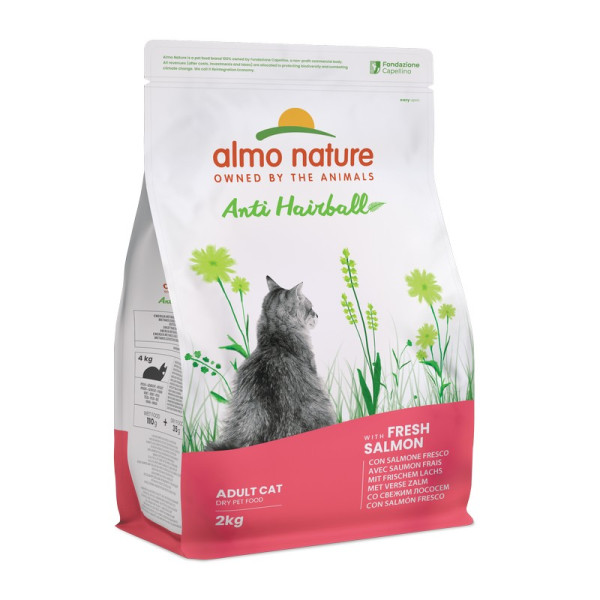 Almo Nature (Алмо Натюр) Holistic Fresh Meat Cat Hairball With Tuna - Сухой корм для кошек для вывода шерсти с тунцем 2 кг