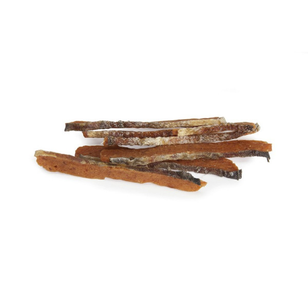 Camon (Камон) Dog Treats Strips With Salmon&Cod Skin - Лакомство для собак срипсы с лососем и кожей трески 80 г