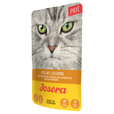 Josera (Йозера) Cat Grain Free Turkey & Zucchini Pate Adult - Влажный беззерновой корм для взрослых котов паштет с мясом индейки и цуккини 85 г