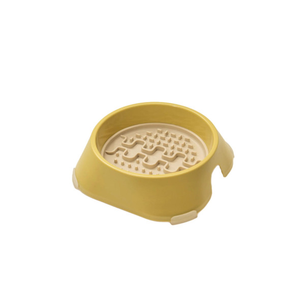 Fiboo (Фибу) Lollipop Mini - Коврик для слизывания лакомств и еды бежевый 13х13 см