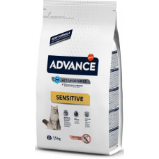 Advance Cat Sensitive Salmon - Сухий корм для котів з чутливим травленням з лососем 1.5 кг
