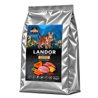 Landor (Ландор) Cat Turkey & Potato Weight Control Hypoallergenic Sterilised Adult - Сухой беззерновой гипоаллергенный корм для взрослых стерилизованных котов для контроля веса с мясом индейки и картошкой 10 кг
