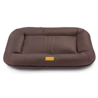 Harley & Cho (Харли энд Чоу) Lounger Brown Waterproof XL - Двухсторонний лежак-понтон для собак коричневый 115х85 см