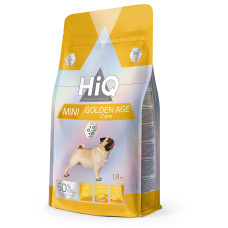 HiQ (Хай К'ю) Dog Senior Mini Golden Age Care - Сухий корм для собак малих порід від 7ми років з птицею 1.8 кг
