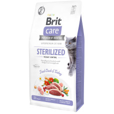 Brit Care (Бріт Кеа) Sterilized Weight Control - Сухий беззерновий корм контроль ваги стерилізованих кішок 0.4 кг