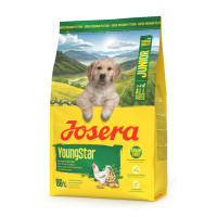 Josera (Йозера) YoungStar Dog Grain Free Chicken & Potato Junior All Breeds - Сухой беззерновой корм для щенков всех пород с мясом курицы и картошкой 3 кг