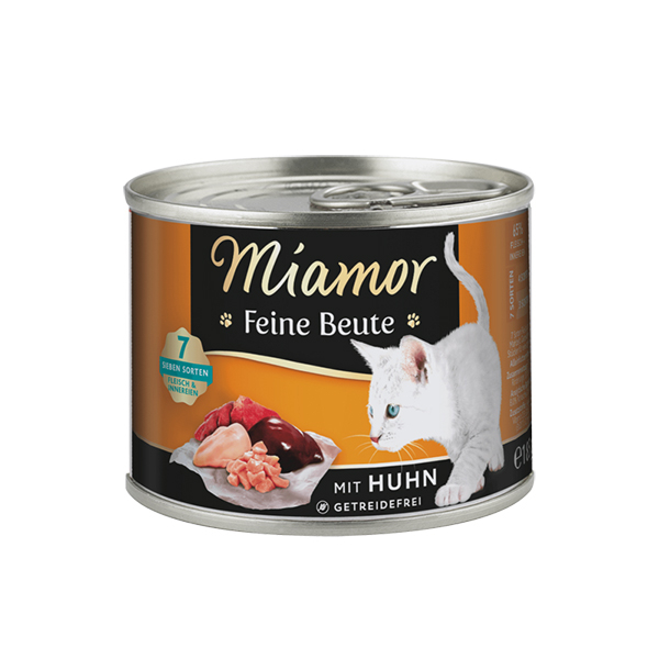 Miamor (Миамор) Cat Feine Beute with Chicken - Влажный корм для кошек беззерновой с курицей 185 г