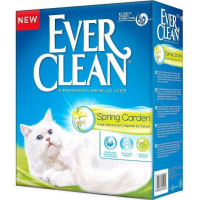 Ever Clean (Эвер Клин) Spring Garden - Наполнитель для кошачьих туалетов, комкующийся с ароматом весеннего сада 6 л