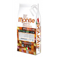 Monge (Монж) Bwild Dog Adult All Breed Grain Free Salmon Сухой корм для собак всех пород беззерновой с лососем 15 кг