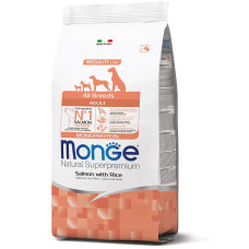 Monge (Монж) Dog Monoprotein All Breeds Salmon&Rice - Сухий корм для собак усіх порід з лососем та рисом 15 кг