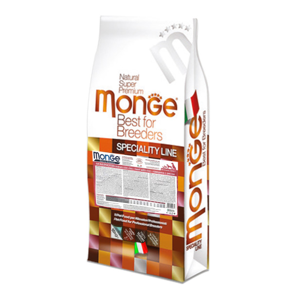 Monge (Монж) Dog Monoprotein All Breeds Beef&Rice - Сухий корм для дорослих собак усіх порід з яловичиною та рисом 15 кг