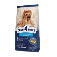 Club 4 Paws (Клуб 4 Лапы) Dog Premium Small Breeds Salmon - Сухой корм для собак мелких пород с курицей 14 кг