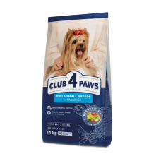 Club 4 Paws (Клуб 4 Лапи) Dog Premium Small Breeds Salmon - Сухий корм для собак дрібних порід з куркою 14 кг
