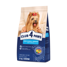 Club 4 Paws (Клуб 4 Лапы) Dog Premium Small Breeds Salmon - Сухой корм для собак мелких пород с курицей 2 кг