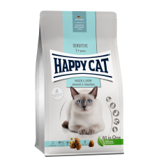 Happy Cat (Хепи Кет) Duck & Rice Sensitive Adult - Сухой корм для взрослых котов с чувствительным пищеварением с мясом утки и рисом 4 кг