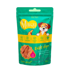 Mavsy (Мавсі) Rabbit Chips - Ласощі для собак чіпси з м'яса кролика 100 г