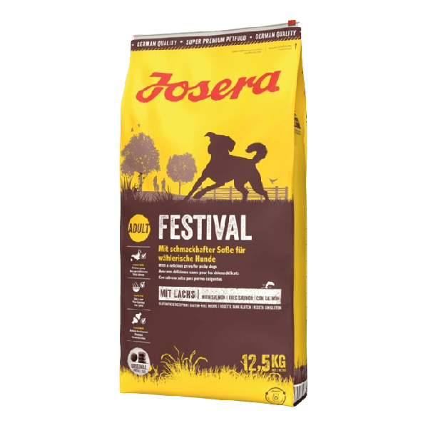 Josera (Йозера) Festival - Сухий корм для вибагливих собак з птахом та лососем 12.5 кг