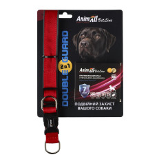 Animall (Энимал) Vetline Dog Double Guard Set Collar & Antiparasitic Tape Red - Набор для собак ошейник с противопаразитарной лентой красный 40-50 см