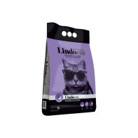 Lindocat (Линдокет) Double Action - Наполнитель для кошачьих туалетов бентонитовый (лаванда и арган) 5 л