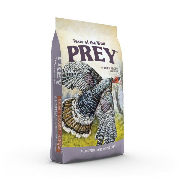 Taste Of The Wild (Тейст оф зе вайлд) Prey Cat Grain Free Turkey All Life Stages - Сухой беззерновой корм для котов всех возрастов с мясом индейки 2.72 кг