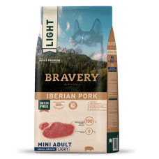 Bravery (Бравері) Dog Adult Mini Iberian Pork - Сухий корм для собак дрібних порід беззерновий з іберійською свининою 2 кг