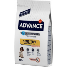 Advance Dog Adult Medium & Maxi Sensitive Salmon & Rice - Сухий корм для дорослих собак середніх і великих порід з чутливим травленням з лососем і рисом 3 кг