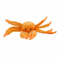 Jolly Pets (Джоли Петс) Tug Crab - Игрушка для собак оранжевая 15 см