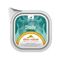 Almo Nature (Альмо Натюр) Daily Dog Chicken & Ham,Cheese - Влажный корм для собак с курицей, ветчиной и сыром 100 г