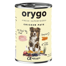 Orygo (Оріго) Dog Pate Chicken & Carrot - Вологий корм для собак з куркою та морквою 400 г