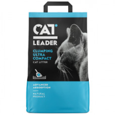 Cat Leader (Кет Лідер) Clumping Cat - Наповнювач бентонітовий для котячих туалетів ультрагрудкуючий 5 кг