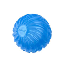 AnimAll Fun - Мʼяч для собак і котів хвиля з пищалкою, синій, 45 мм